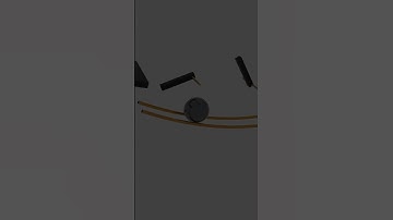 rolling ball animation #shorts #3d #blender #viral #music