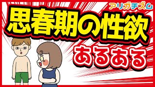 思春期の性欲あるあるwww【漫画動画】