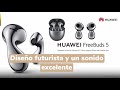 Huawei Freebuds 5 🎧 auriculares con un diseño futurista y un sonido EXCELENTE