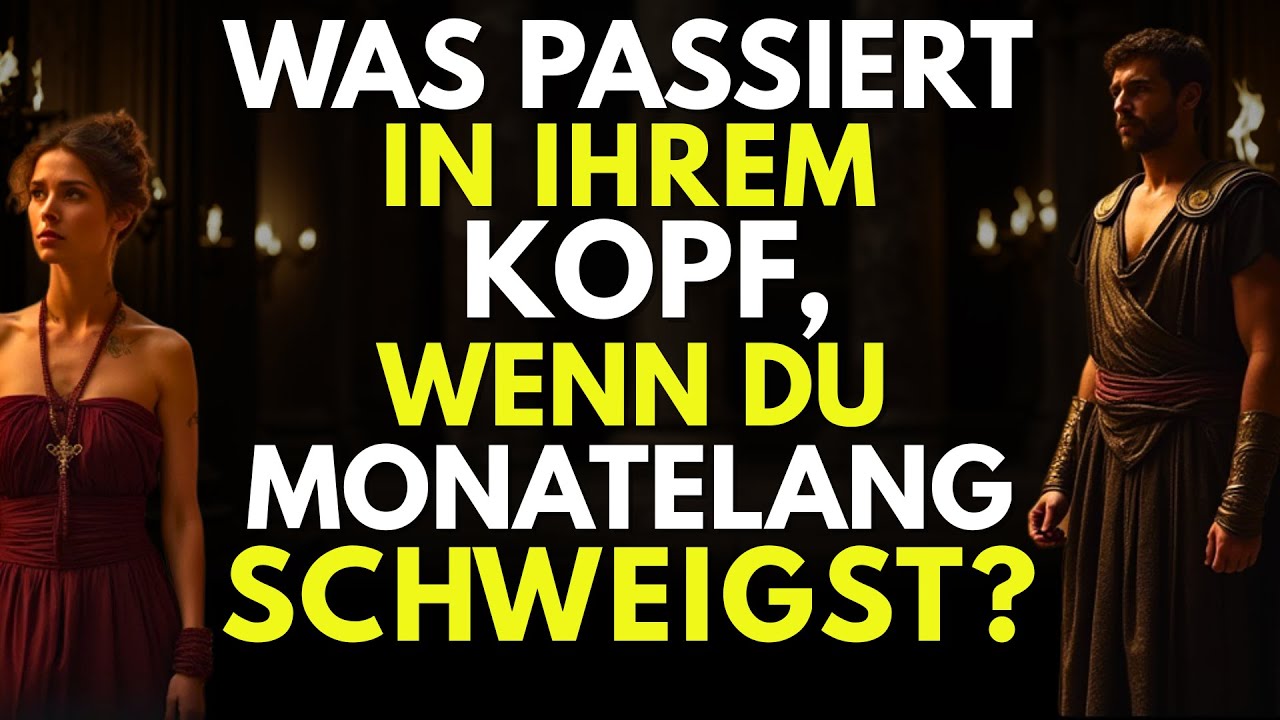 Das Passiert In ihrem Kopf, Wenn Du Dich Monatelang Nicht Meldest! - Stoizismus