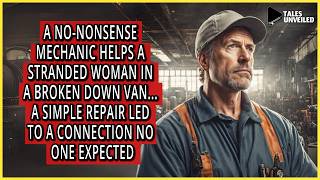 A no-nonsense mechanic helps a stranded woman. A simple repair led to a connection no one expected.