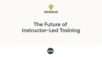 The Future of Instructor-Led Training