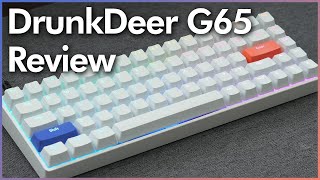 ラピッドトリガー搭載ゲーミングキーボード「DrunkDeer G65」