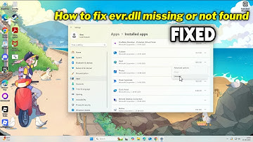 (FIXED) evr.dll missing or not found in Windows