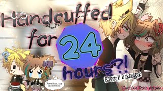 Handcuffed to My Boyfriend for 24 Hours Challenge \/\/ FULL COMPLIATION-VERSION [Gacha Club]