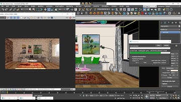 3dsMax Tutorials, Tutorial on Lighting an Interior using Vray from Scratch in 3dsmax ( Part 13)