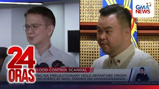 Hiling sa precautionary hold departure order vs Escudero at Ngu, dininig ng Sandiganbayan | 24 Oras