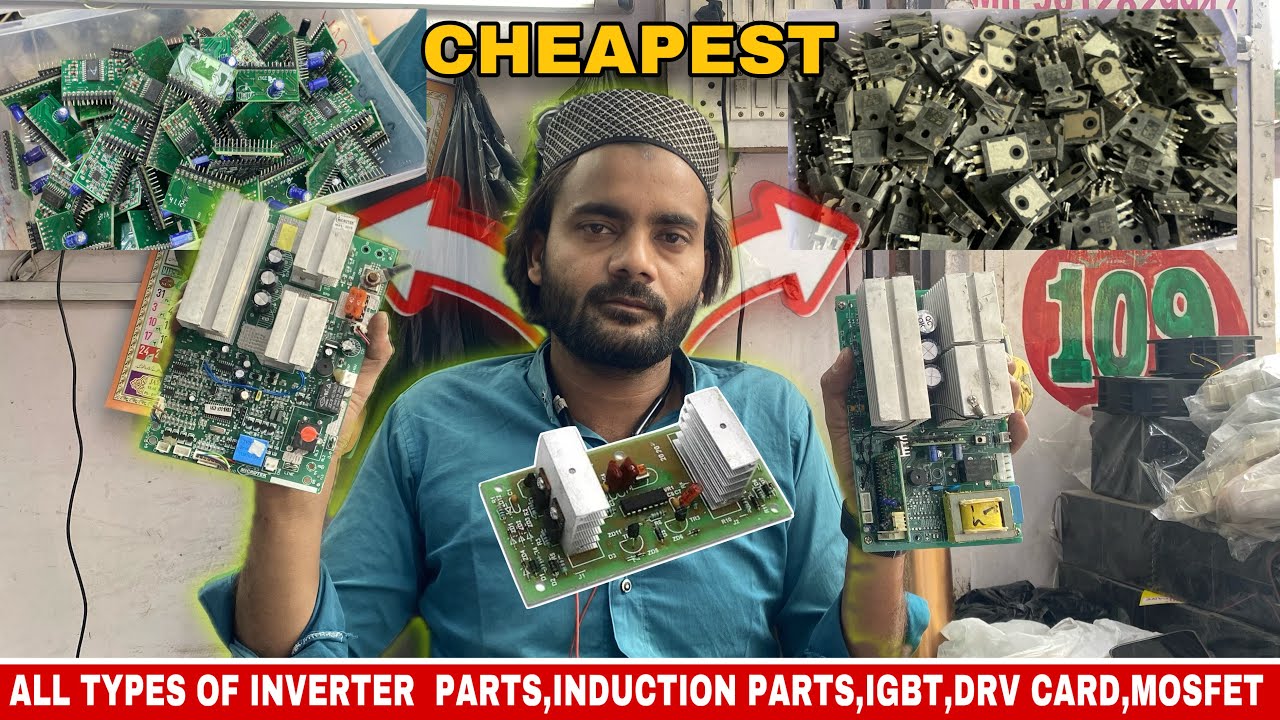 All types of transistors,mosfet,inverter kit , induction chula parts ...