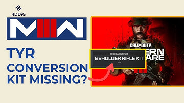 FIX COD MW3 TYR Conversion Kit Missing or Not Showing Up Issue | Jak Beholder Rifle Kit Not Unlock