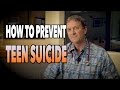 How to PREVENT TEEN SUICIDE | Dr.  Paul