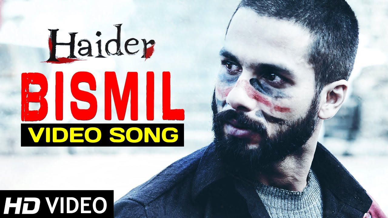 Bismil   Haider  Full Video Song Official  Shahid Kapoor  Shraddha Kapoor  Sukhwinder Singh