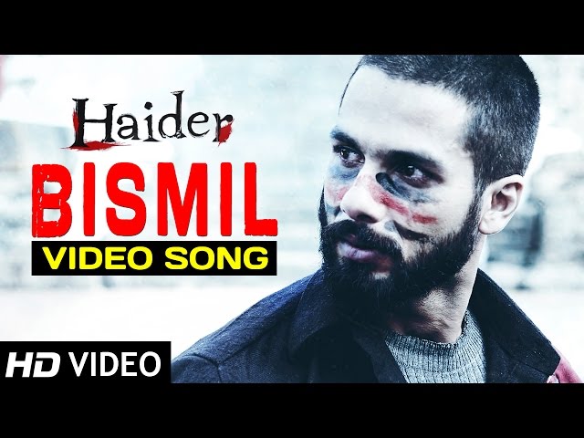 Bismil - Haider | Full Video Song (Official) | Shahid Kapoor | Shraddha Kapoor | Sukhwinder Singh class=