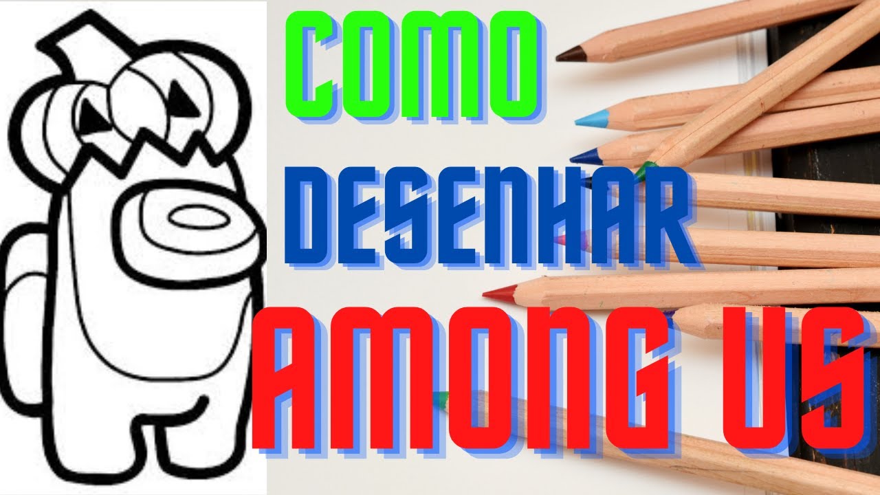como desenhar among us ,como dibujar entre nosotros ,how to draw among ...