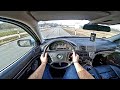 BMW E39 530D 193 HP Facelift (2001) | POV Test Drive Onboard