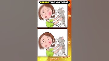 Only 1% Can Find All 3 Differences! 👀💥