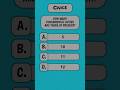 Civics Rapid Fire Quiz | UPSC, SSC, Railway! #shorts #explore #education #viral #civics #quiz #gk