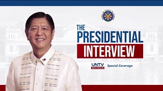 Pangulong Marcos Jr., sinagot ang mga maiinit na isyu sa espesyal na media interview sa Palasyo