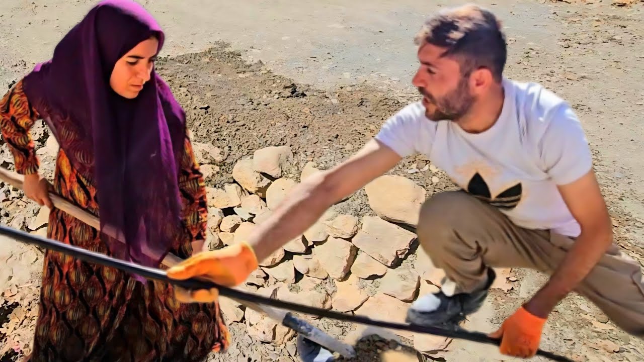 RAZ | Daily Nomadic Life, Water Pipe Installation & Family Teamwork 🌿🏔️