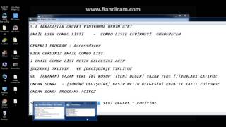 E mail Combo List'i Combo liste   cevirme [Accessdiver]
