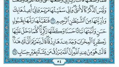 سوره ال عمران بصوت الشيخ ماهر المعيقلي 