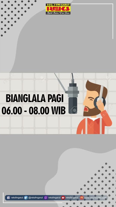 Sunday #Program Radio REKS FM Garut
