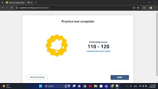 Duolingo English test practice