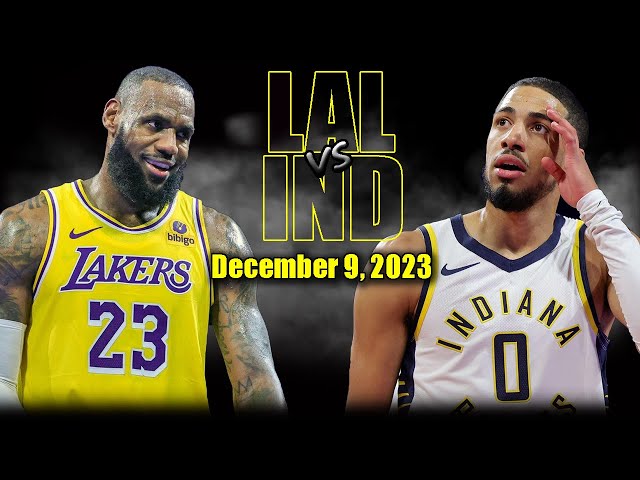 Indiana Pacers vs. Los Angeles Lakers FREE LIVE STREAM (12/9/23): Watch NBA  in-season tournament final online