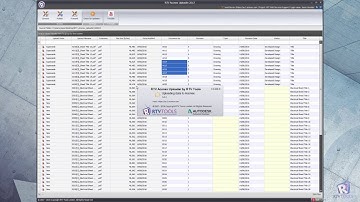 RTV Tools Aconex Uploader 2017 User Interface