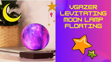 🎆✨ VGAzer Levitating Moon Lamp Floating and Spinning in Air Freely Decorative Light for Kids Lover