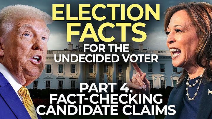 FACT CHECK: Top 7 campaign claims from Donald Trump & Kamala Harris | Election Facts Part 4