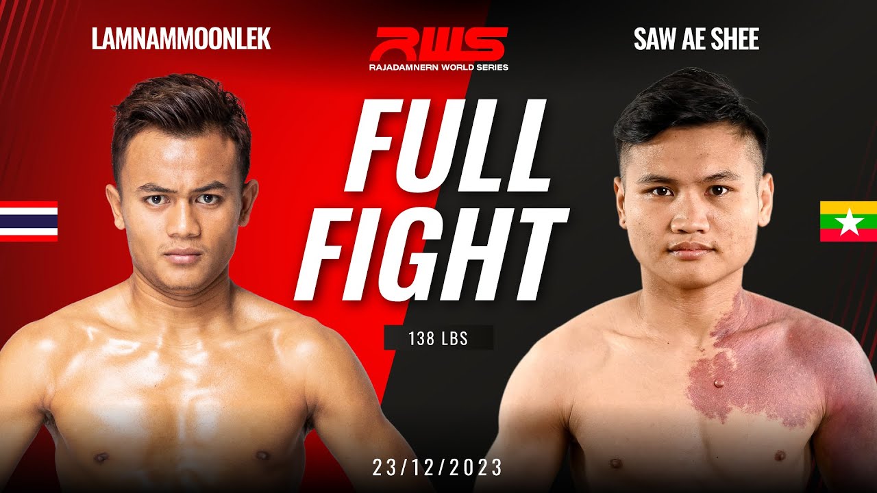 Lamnamoonlek Tded99 vs Saw Ae Shee