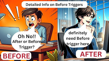 When and Why do we use Before Context in Triggers ?? || Detailed video  || Apex Crash Course part 23