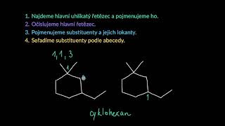 Názvosloví alkanů a cykloaklanů II | Organická chemie | Khan Academy