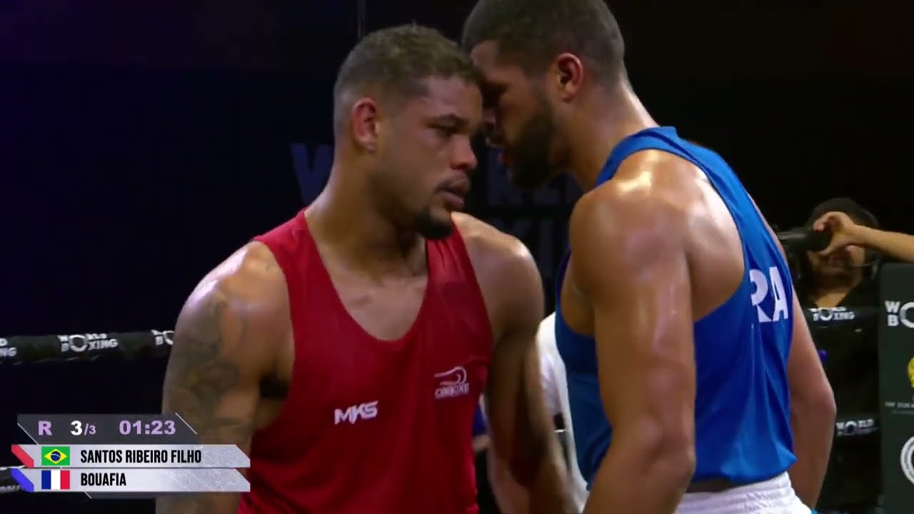Isaias Filho (BRA) vs. Soheb Bouafia (FRA) World Boxing Cup 2025 SF's (90kg)