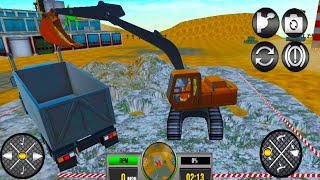 heavy excavator construction sim 2018 - Android GamePlay by humuz games screenshot 2