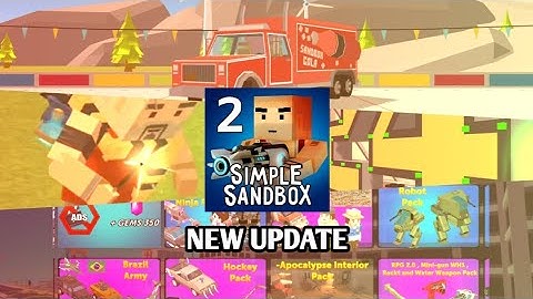 Simple Sandbox 2 - New Update (v1.7.30) (Full Review) + bugs