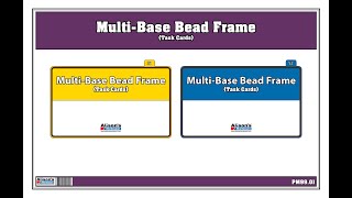 Multi-Base Bead Frame Task Cards  | Alison's Montessori