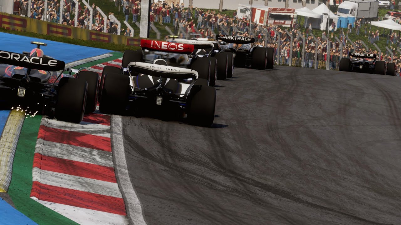 F1 23 My Team Season 3 RD 10 Austria Sprint Race - YouTube