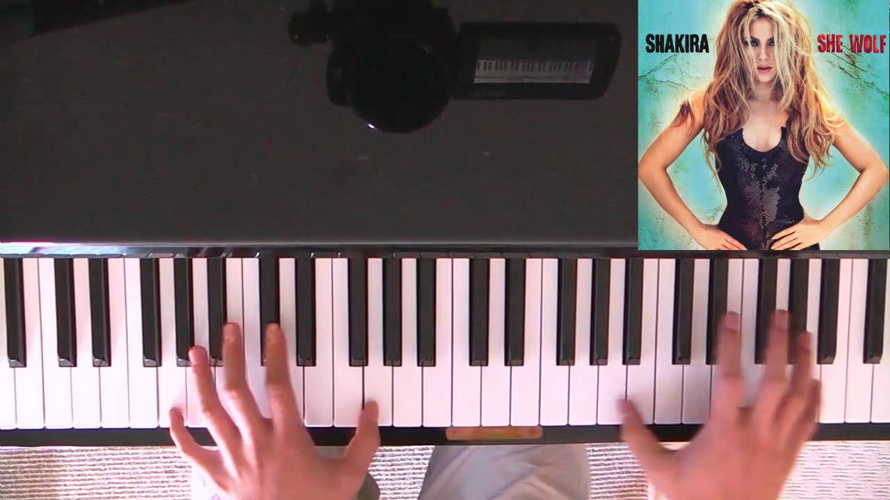 She Wolf - Shakira Piano Cover