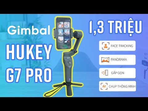 Video Gimbal 3 trục giá chỉ 1,3 triệu: Hukey G7 Pro - nhỏ... - youtube