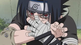 Sasuke usa Sharingan e acerta Gaara com chidori - Naruto vs Neji -  Sasuke vs Gaara | Naruto