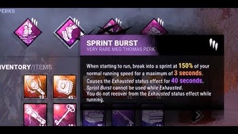 Abusing the INFINITE SPRINT BURST BUILD