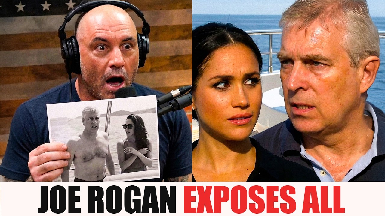 Joe Rogan EXPOSES Meghan and Immediately Panics After Seeing Yacht Photos With Andrew