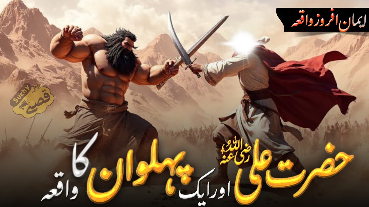 Ali R P Hazrat Ali R.A and Marhab fight | Story of Hazrat Ali R.A and Marhab ...