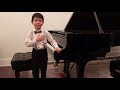 Capture de la vidéo Arthur Chen 6 Years Old ｜Arabesque, Op  100, No  2 By Burgmüller