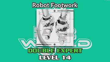【DDR WORLD】 Robot Footwork 【DP EXPERT / 14】