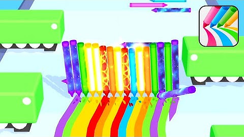 Pencil rush - gameplay all level with aig lvl-32 android ios games