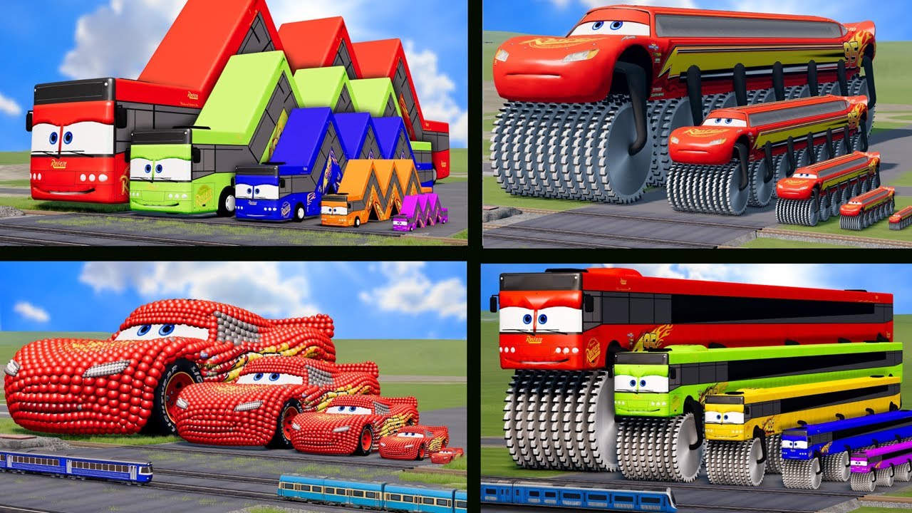 How to Download Big & Small Mods for BeamNG.Drive | Lightning McQueen