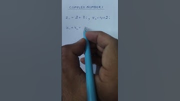 Addition of two complex numbers