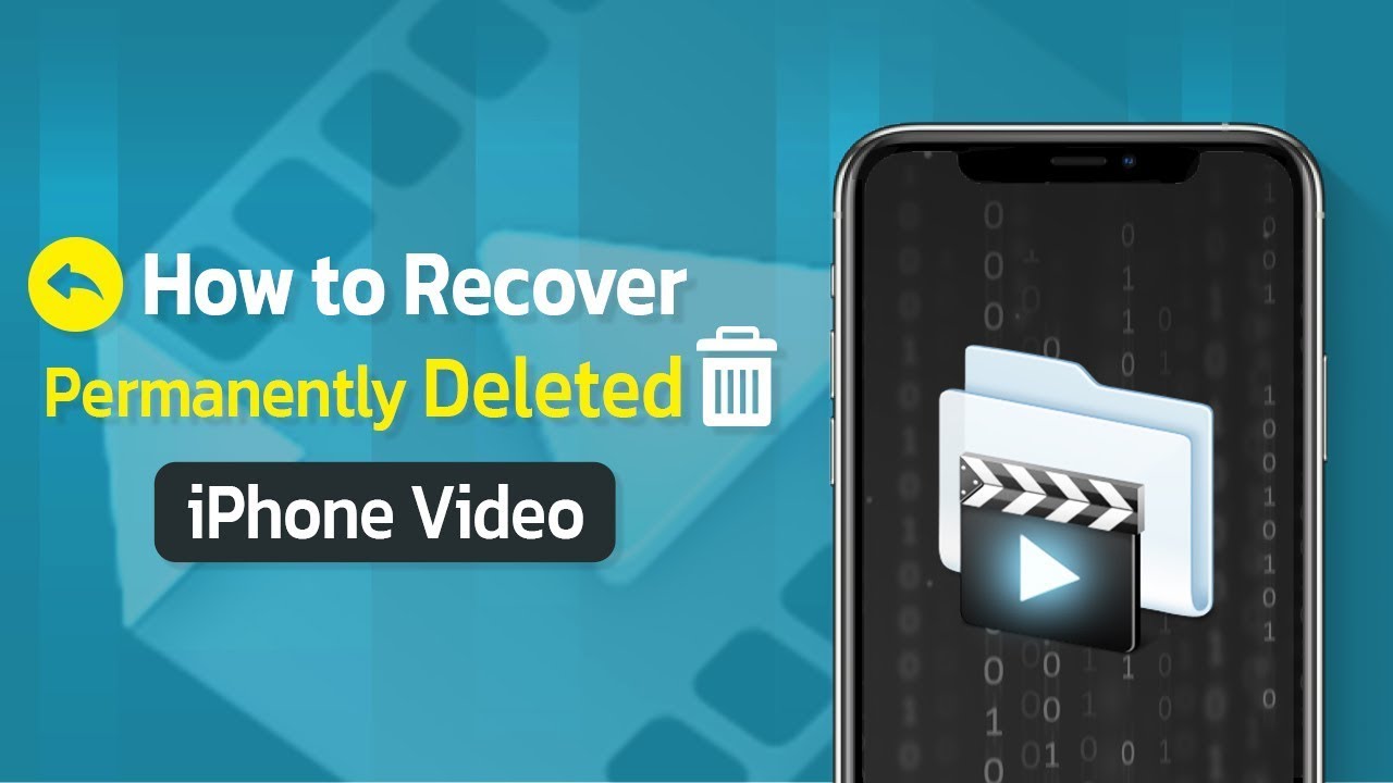 how to recover permanently deleted iphone video